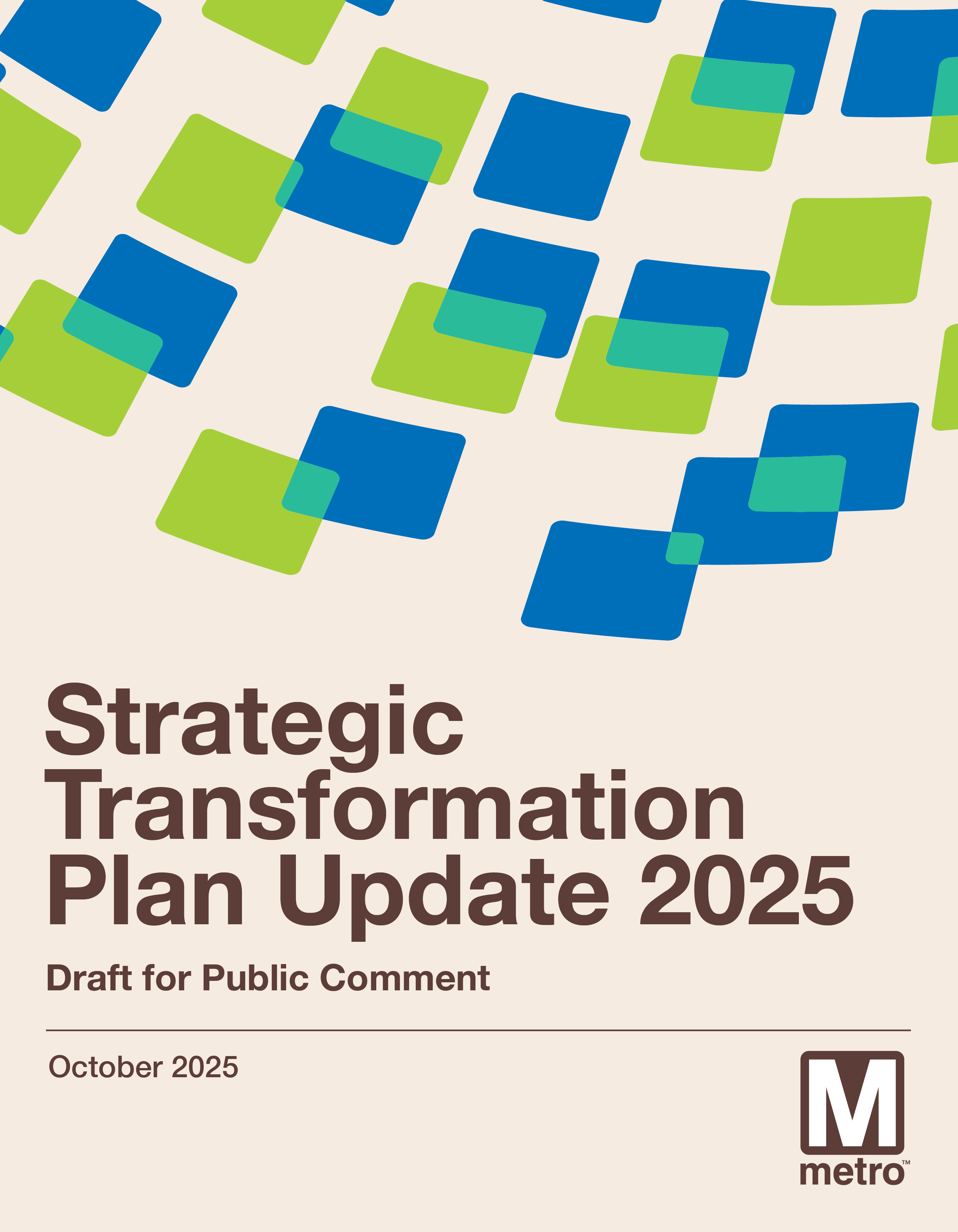 Strategic Transformation Plan cover