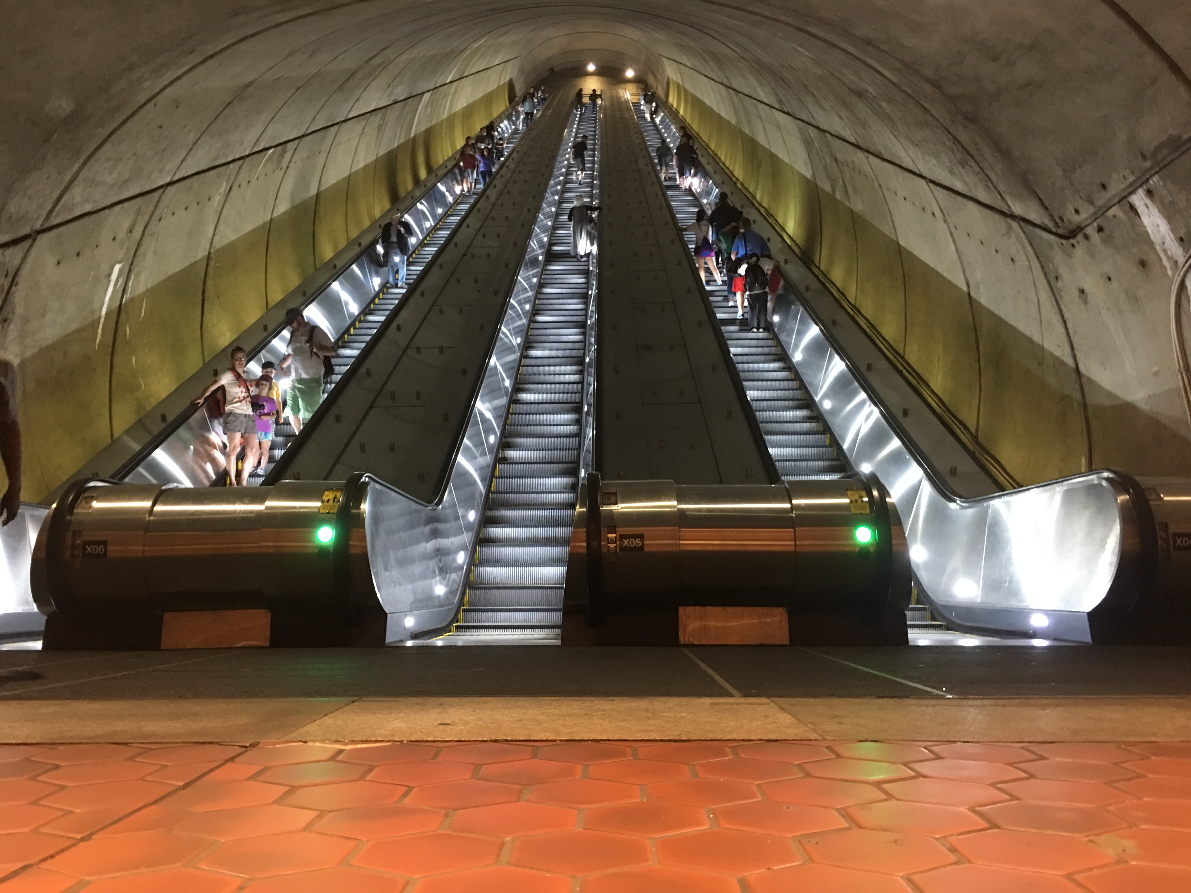 Woodley Escalators Complete