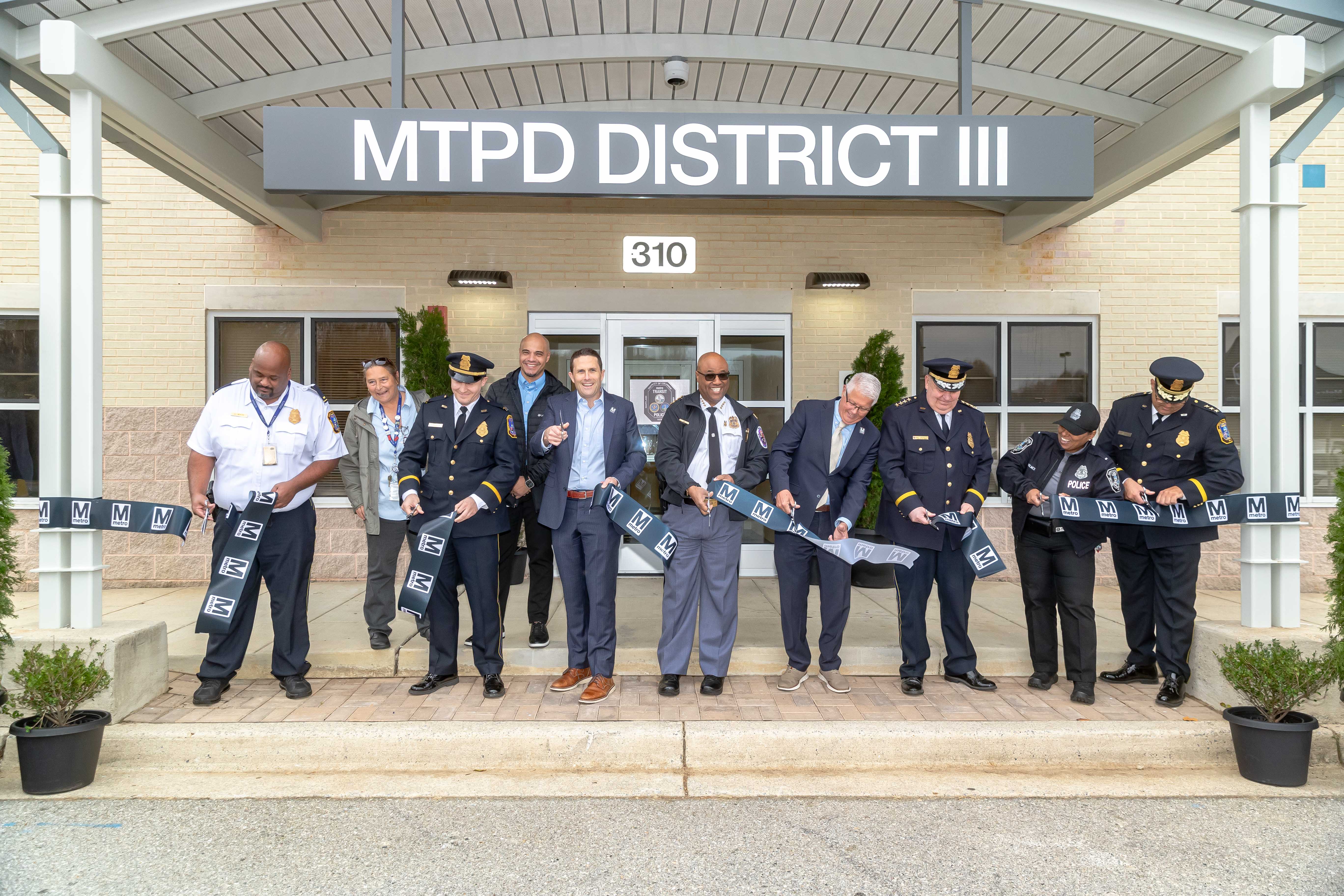 MTPD Ribbon Cutting