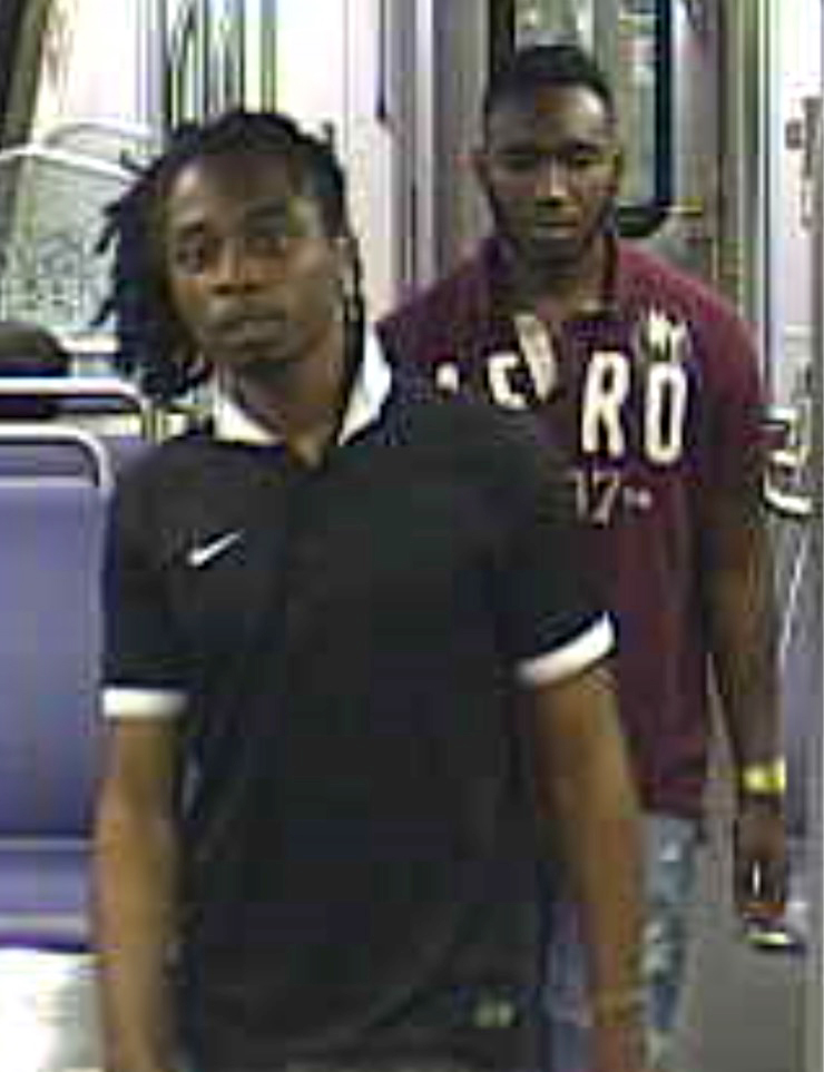 sexual battery suspect on Yellow Line train