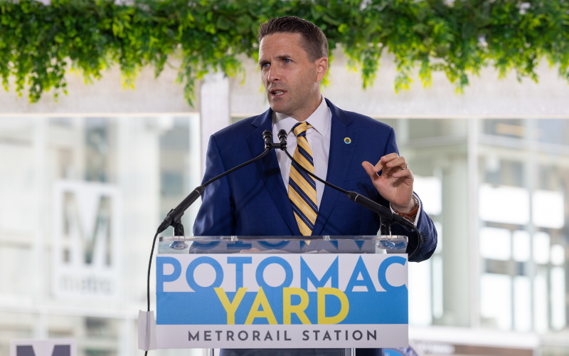 Metro and officials with the City of Alexandria joined by federal, state and local leaders for the Grand Opening Celebration of the Potomac Yard-VT Station on May 19, 2023.