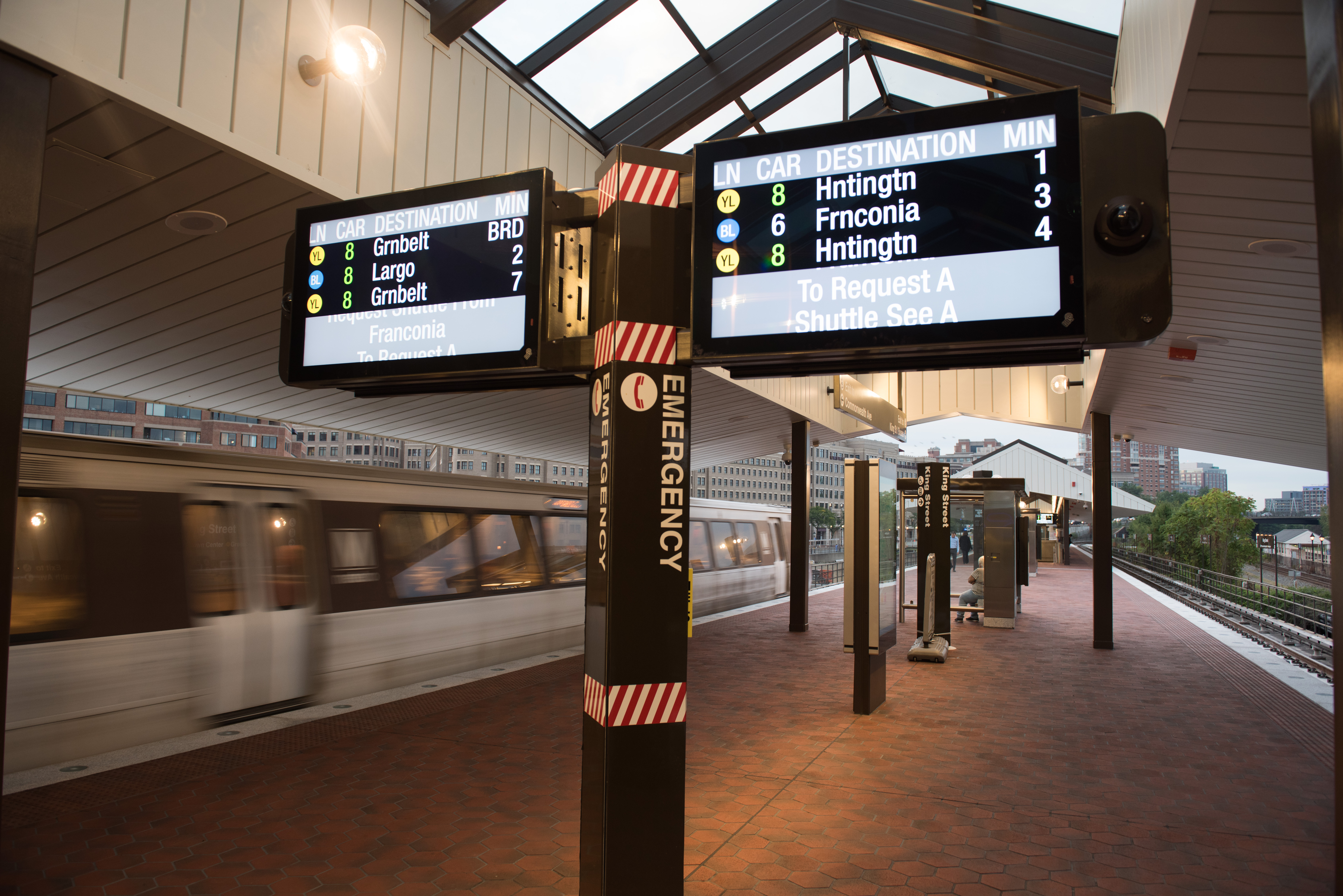 New Passenger Information Displays (PIDs) are in all reopened stations