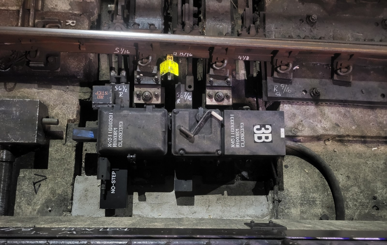 New switch machines mean better reliability.