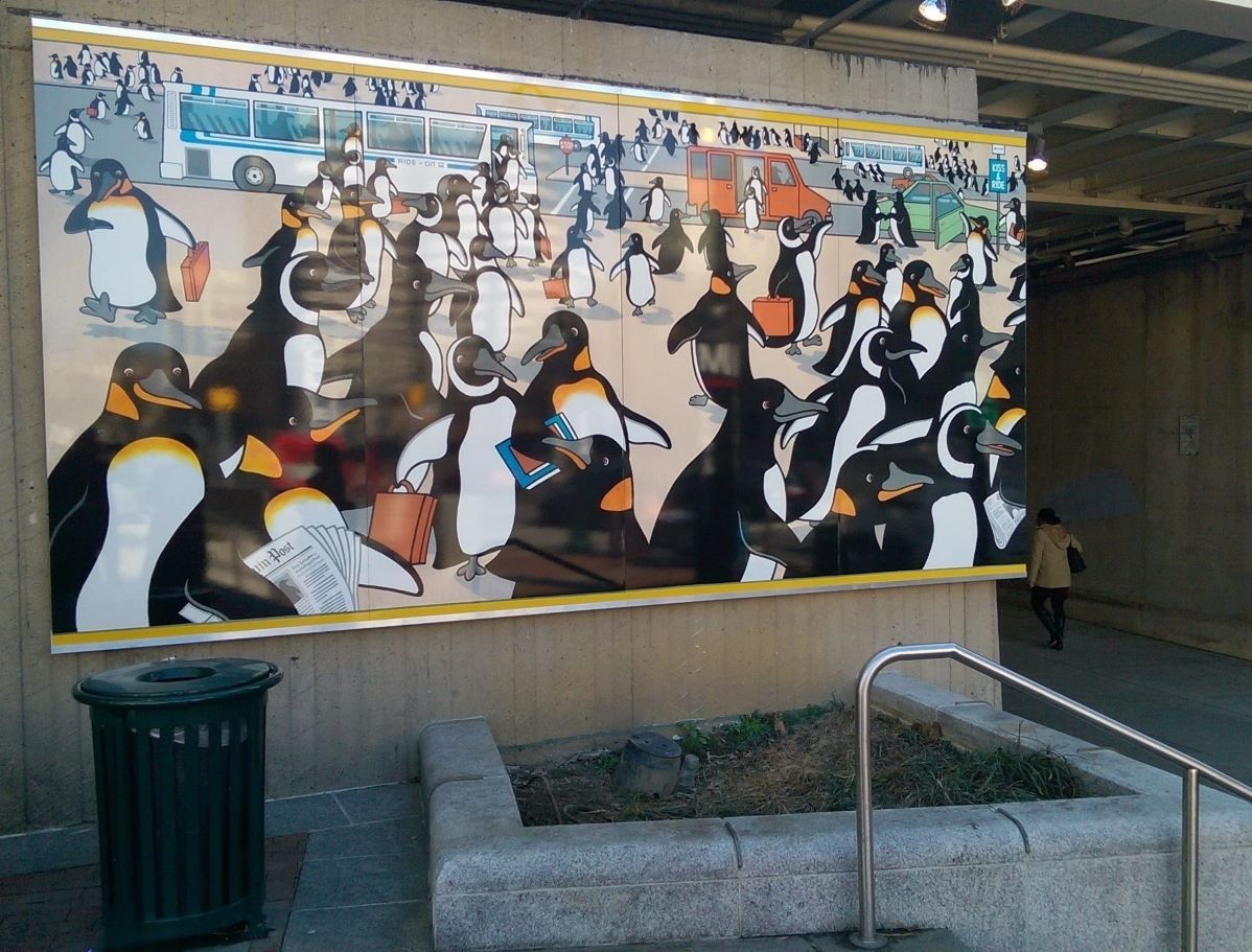 Sally Callmer Thompson - Penguin Rush Hour