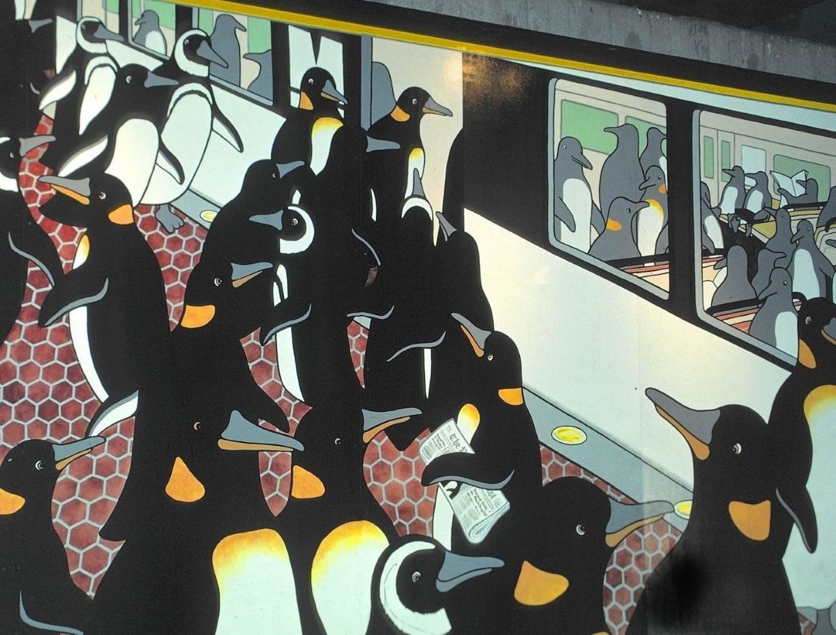 Sally Callmer Thompson - Penguin Rush Hour