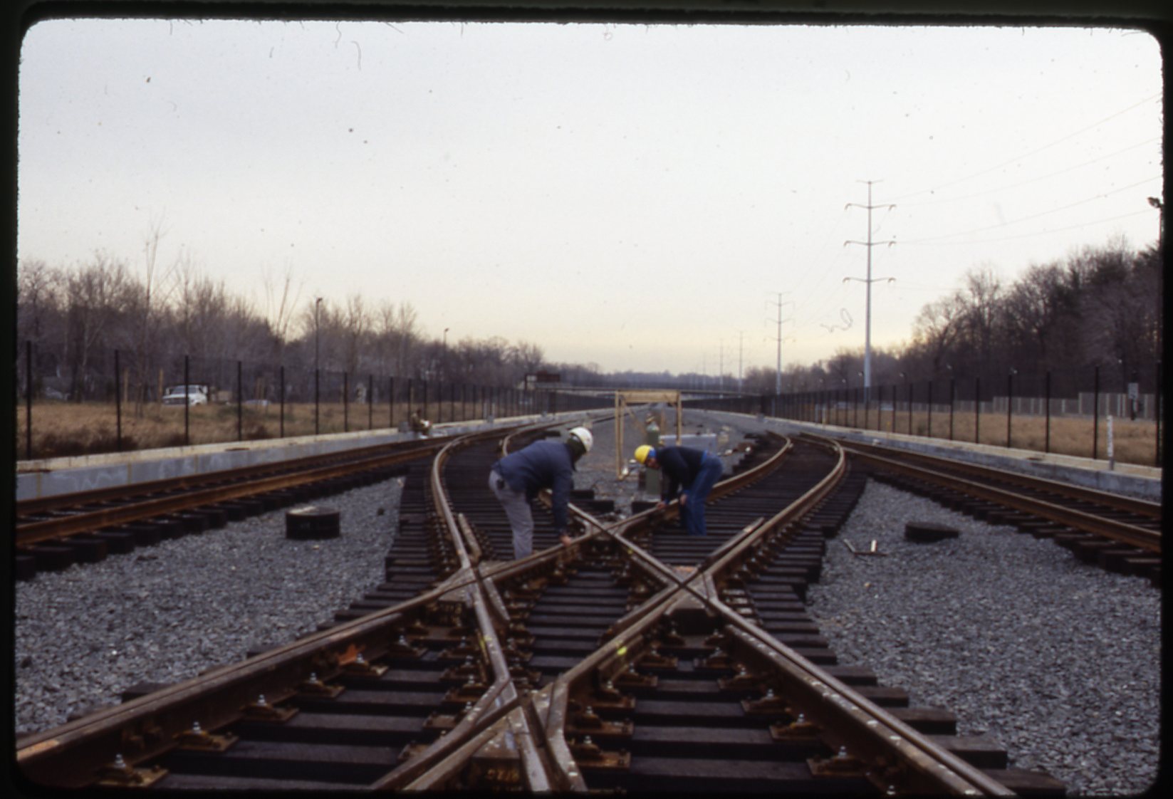 East Falls Church Station - December 1983