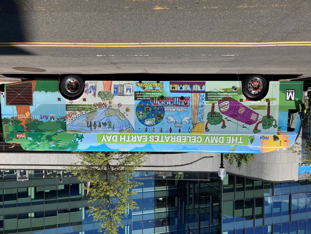 Earth Day Bus Wrap – Maryland