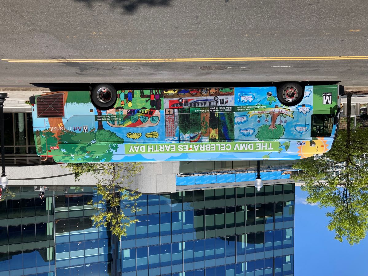 Earth Day Bus Wrap – Virginia