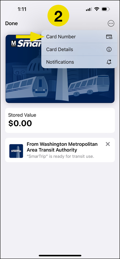 Smartcard Number Find Your Smart Trip Card Number | WMATA