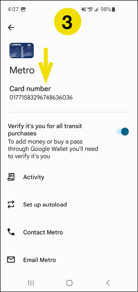 Smartcard Number Find Your Smart Trip Card Number | WMATA