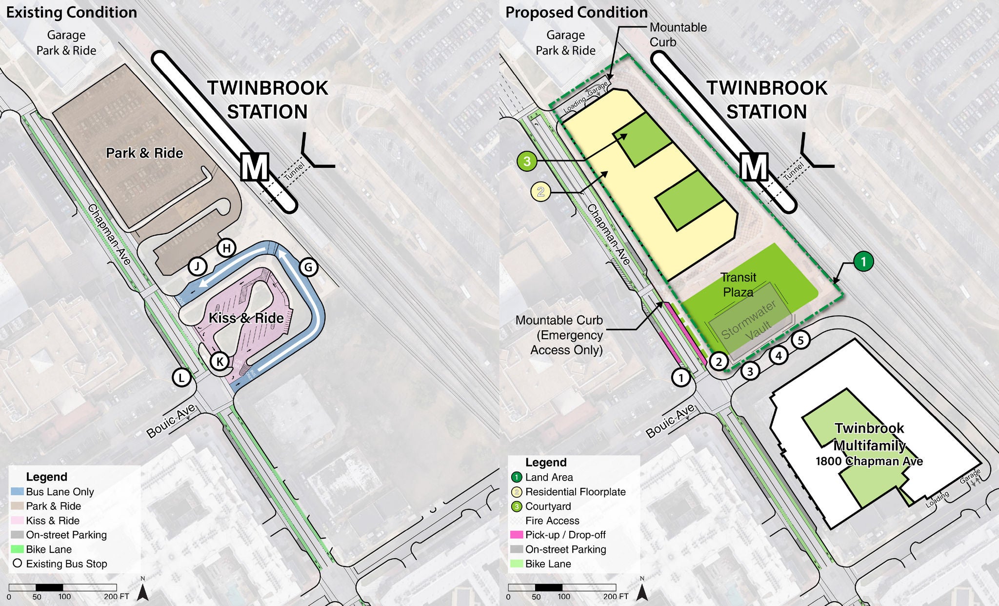 Twinbrook重建场地规划