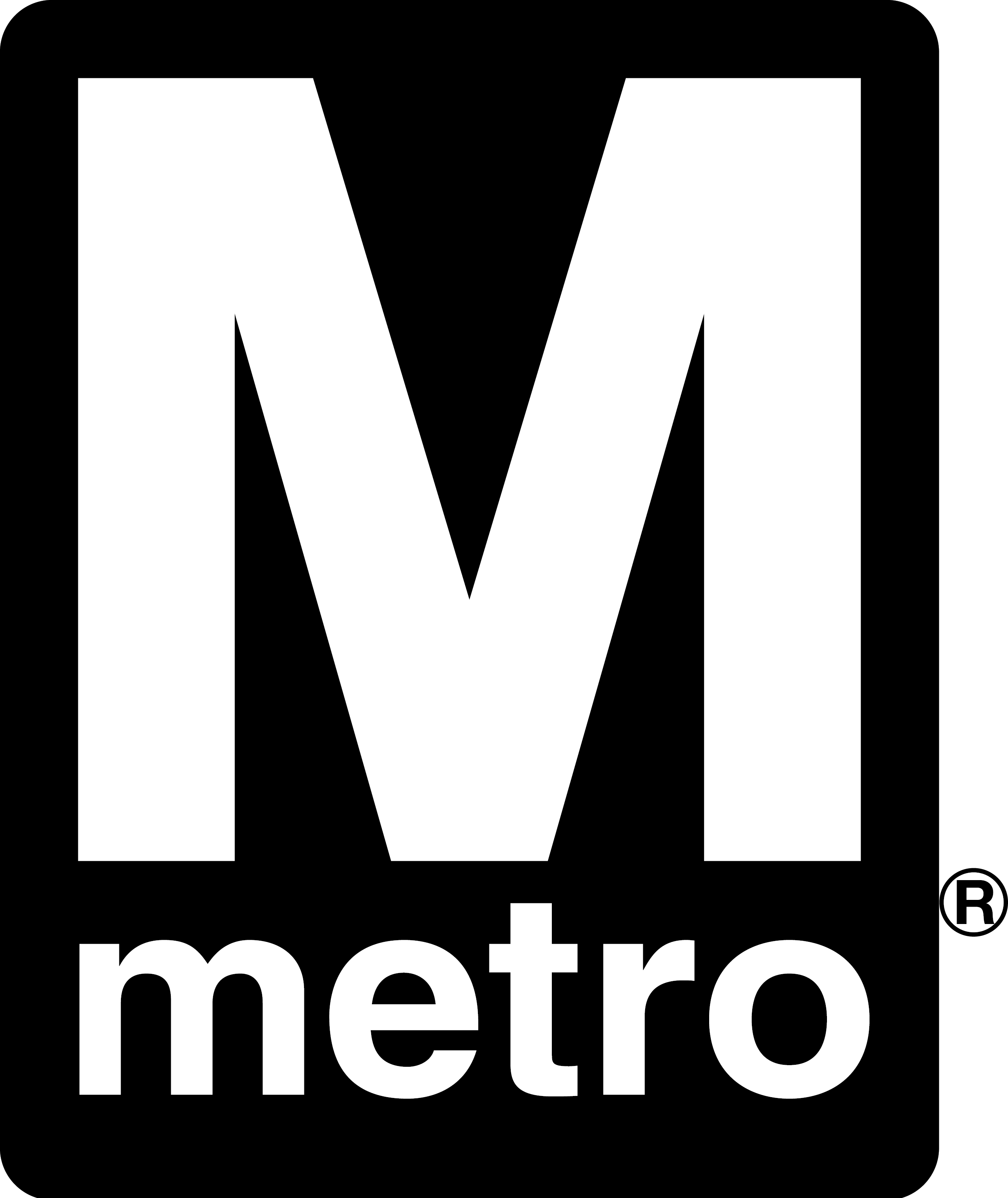 Metro 标志