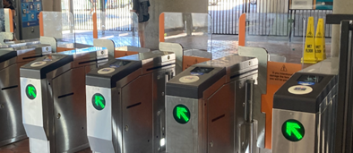 Fare collection location