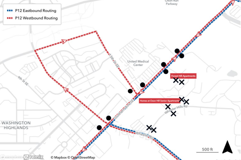 p12 new route