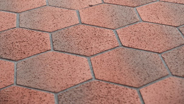 Slip resistant tiles
