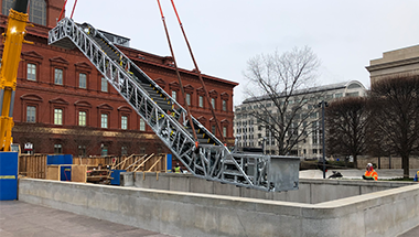 Judiciary Square Escalator Construction