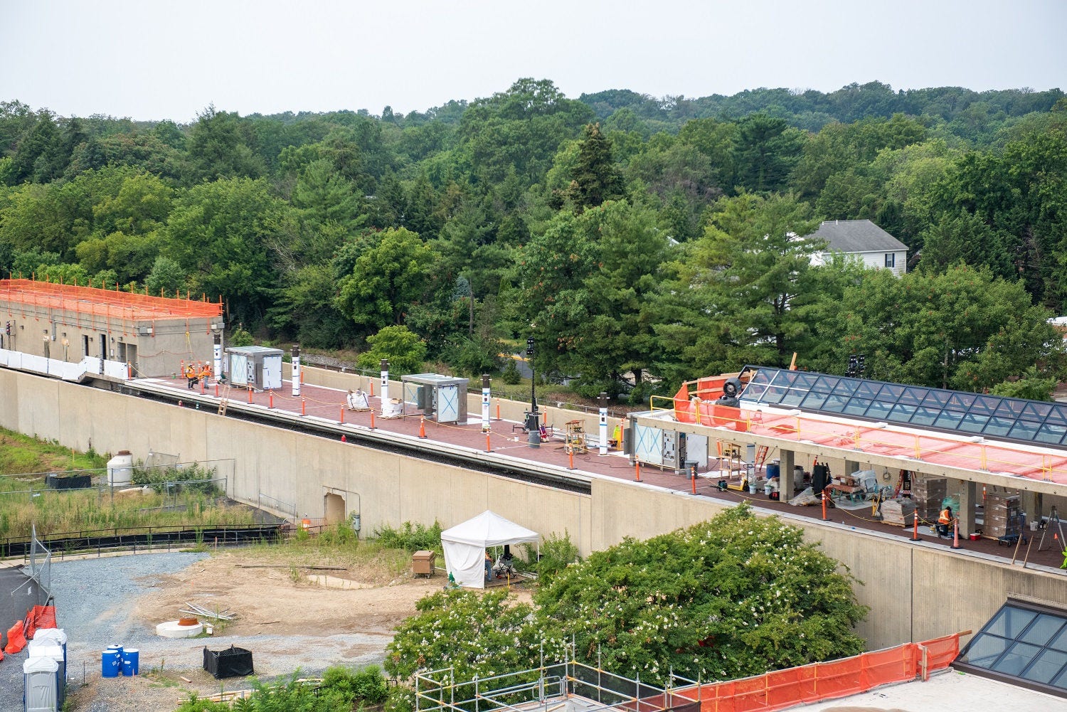 Platform Improvement Project Construction
