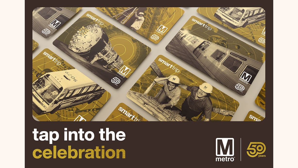 Metro to release 50th anniversary Smart Trip cards from September through November