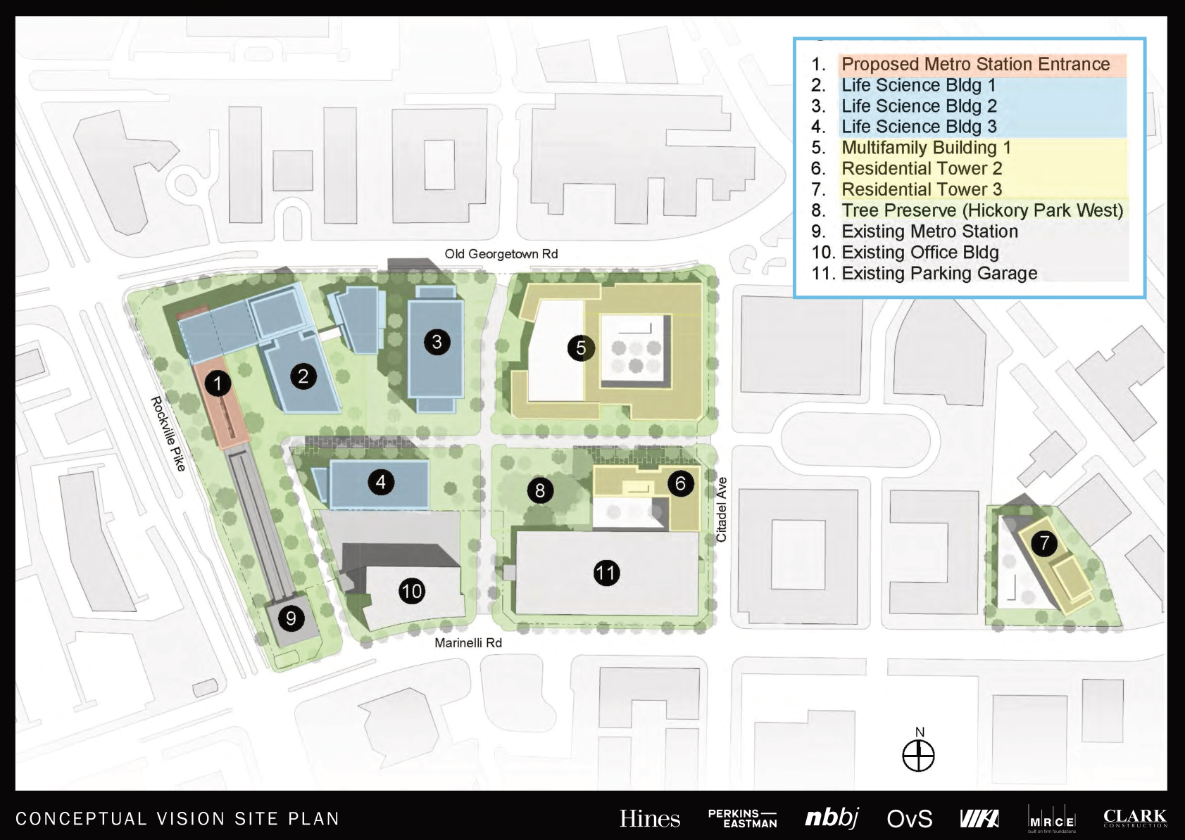 North Bethesda site plan
