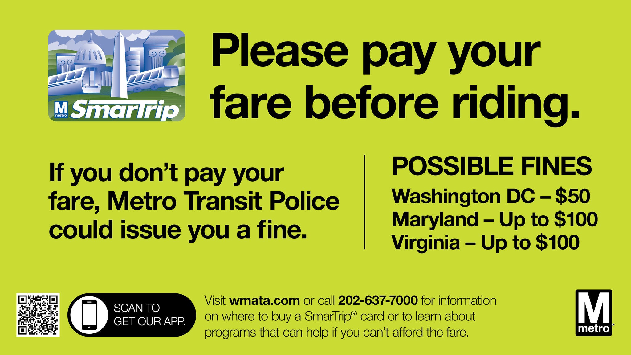Fare Evasion Warning Digital