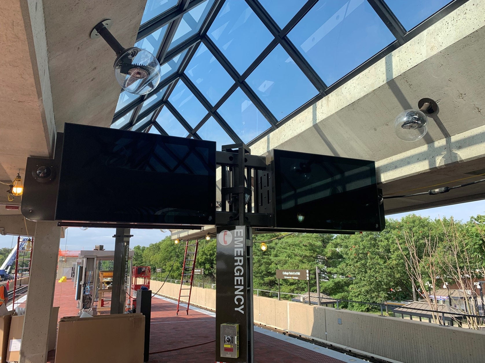 College Park Digital public information displays