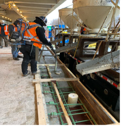 Placing the track edge structure