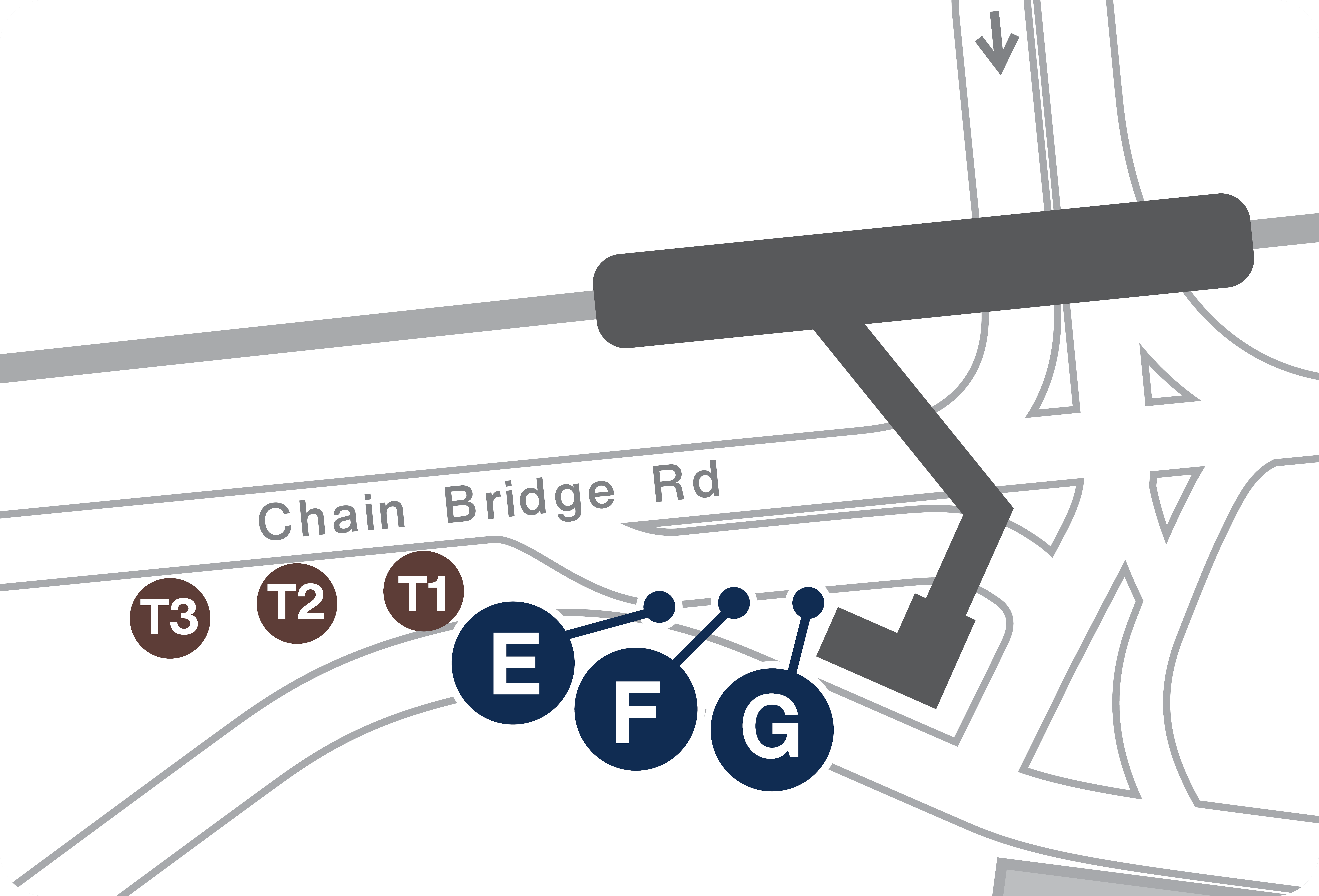 Temporary Bus Relocations at Tysons station Sept. 5 - 8, 2026