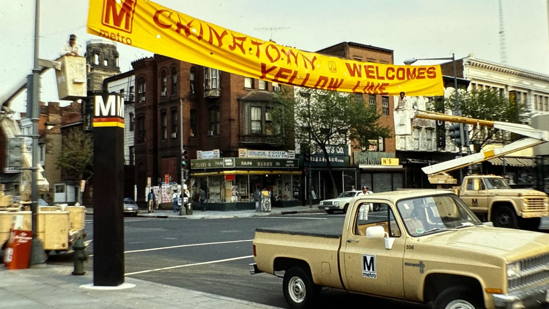 Yellow line opening