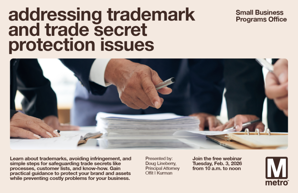 Cuestiones de protección de marcas registradas y secretos comerciales que toda pequeña empresa debería abordar