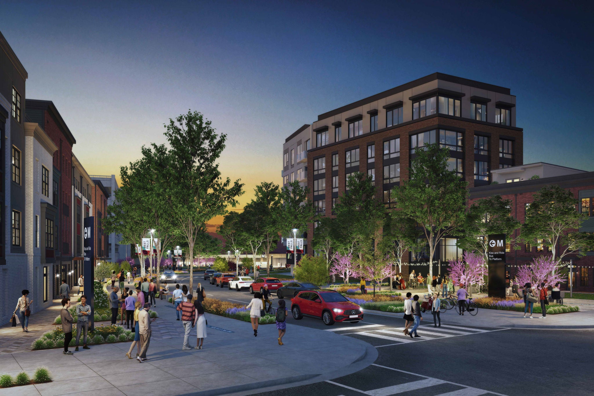 West Falls Church Renderização JDA