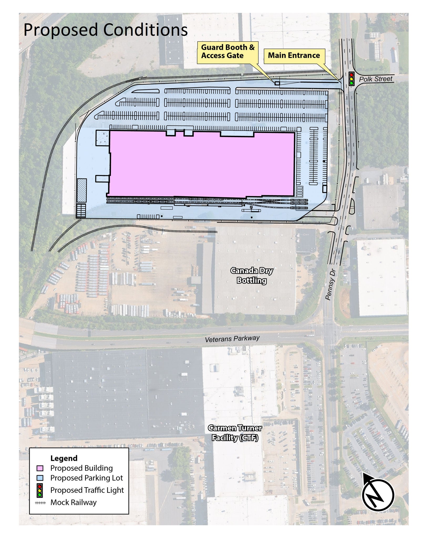 Metro Training Center Proposed Conditions