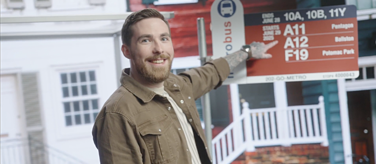 Brendan points to A11, A12 and F19 bus flag.