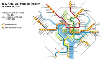 Tap Ride Go Parking Map