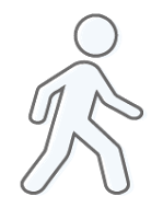 Walking icon