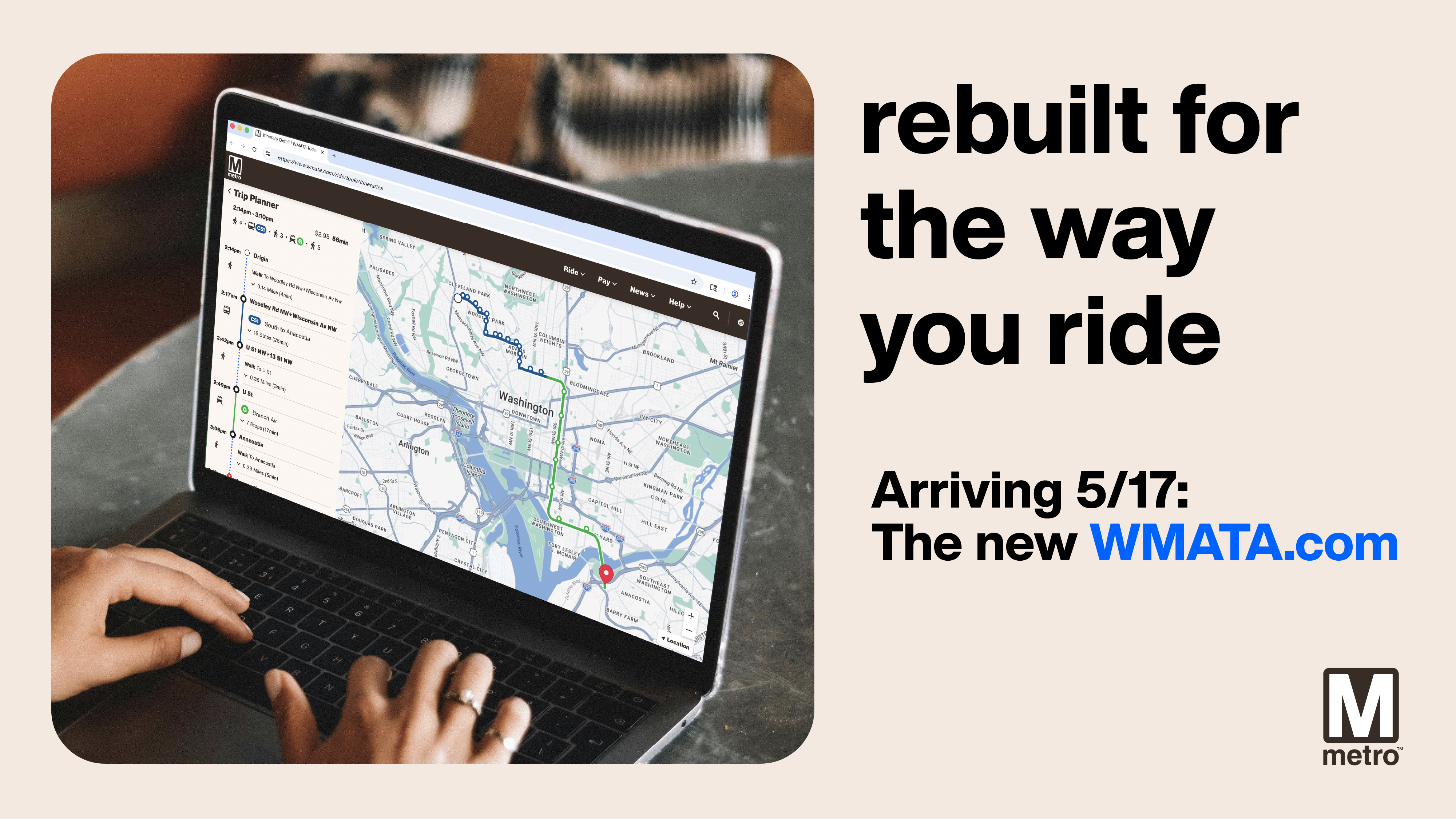 New WMATA.com launches May 17 New WMATA.com launches May 17