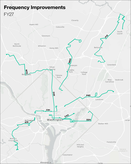 New Route/Service Proposals