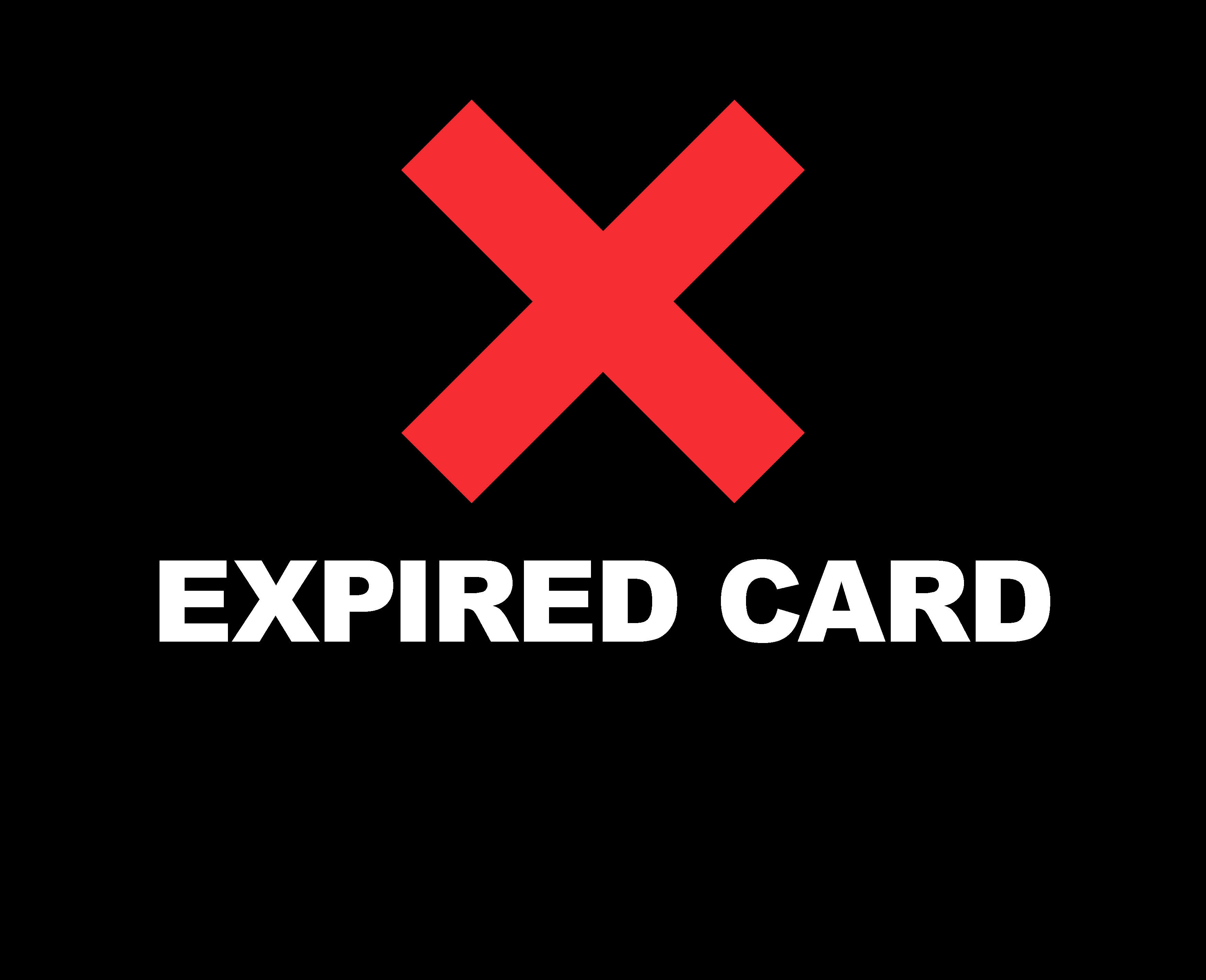 expired card