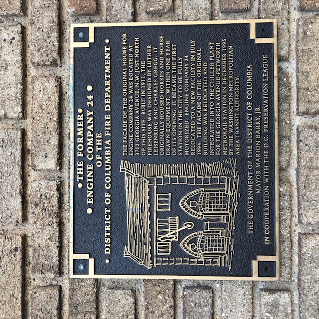 New Hampshire Ave Chiller Plant plaque New Hampshire Ave Chiller Plant plaque