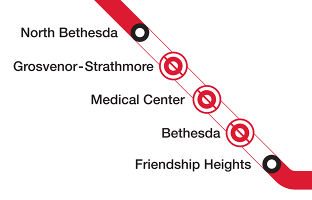 Summer 2026 Red Line Major Construction Map