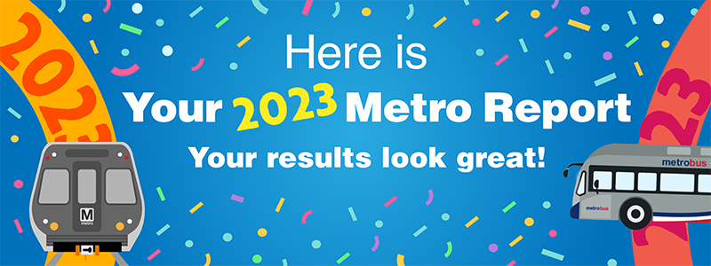Here is Your 2023 Metro Report Here is Your 2023 Metro Report