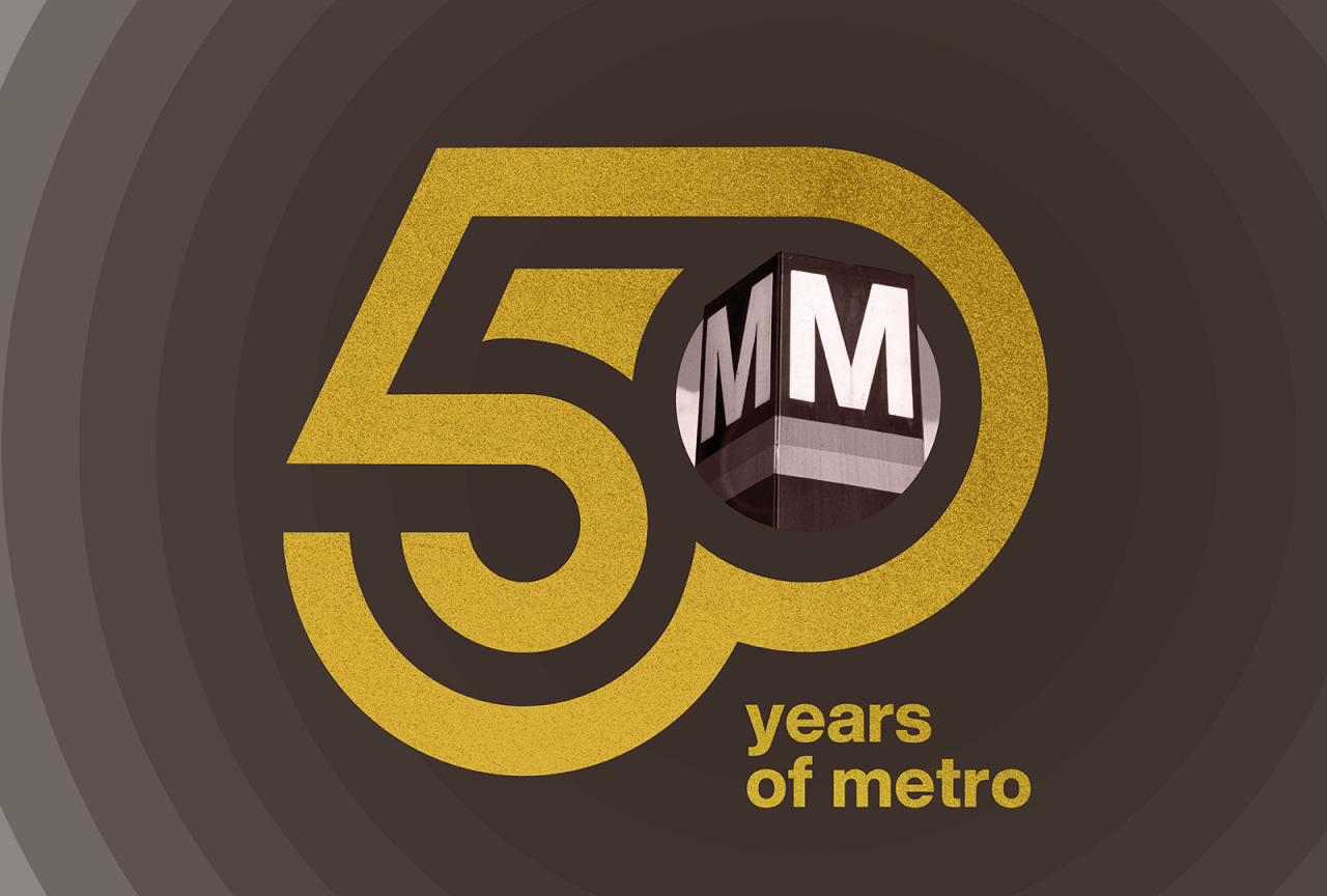50th logo slide