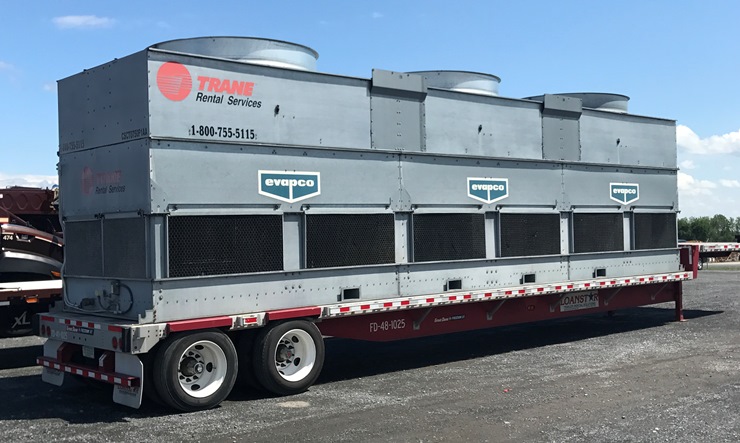 Temporary cooling tower