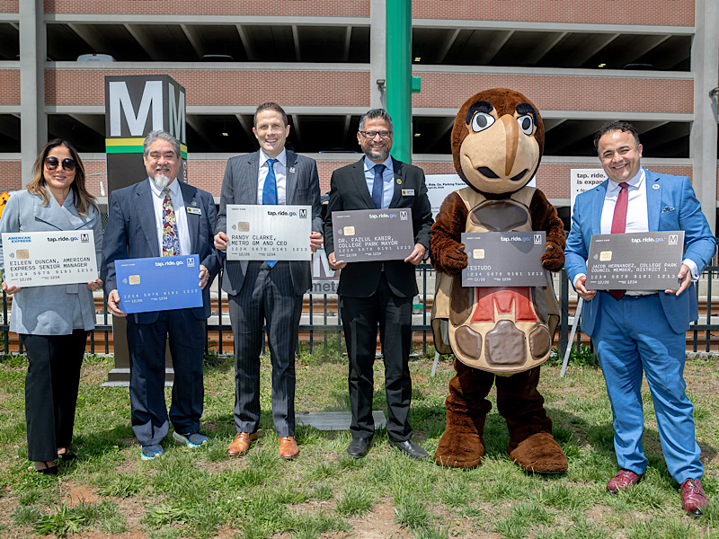 Tap. Ride. Go. is live - College Park-U of Md event